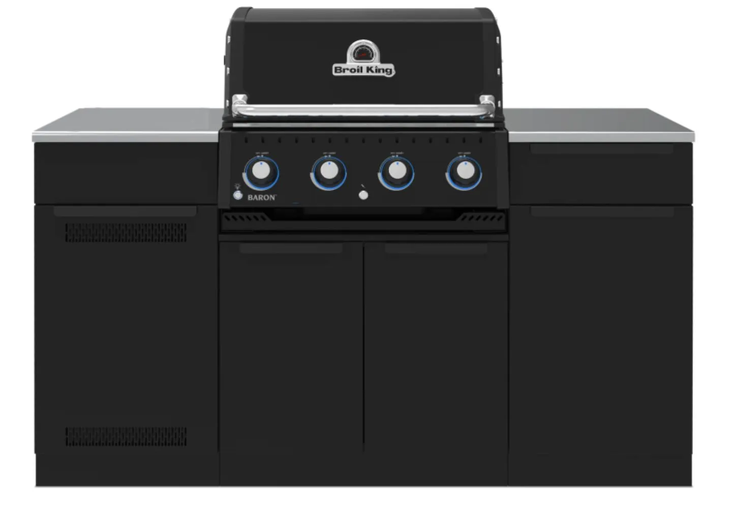 Grill Baron 420 BI shadow w wyspie